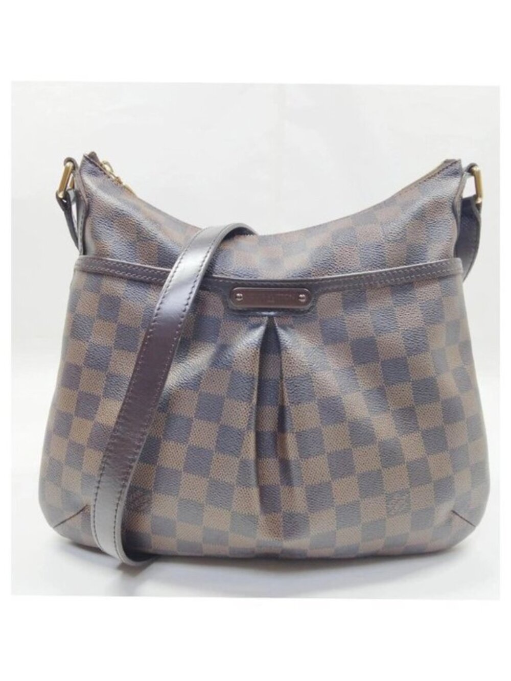 Authentic Louis Vuitton Bloomsbury GM Damier Ebene Canvas Crossbody Shoulder Bag - Picture 2 of 16